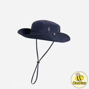 MaxPlus Cowboy Hat UV Protection Mountaineering Hat Outdoor Fisherman Hat Male and Female Rolled-Brim Hat