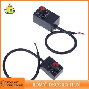 💖【Special price 】💖Shao Mini DC 0-10V 1-10V Knob Dimmer 0-100% Scale Electronic Potentiometer for LED Dimmable Grow Lights Power Driver
