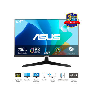 Màn hình Asus VY249HF/R (23.8Inch/ Full HD/ 1ms/ 100HZ/ 250cd/m2/ IPS) - Hàng Chính Hãng
