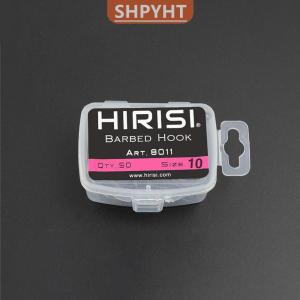 [COD] SHPYHT SPORTS Hirisi 50pcs Boxed Teflon Hooks Barbed Multi-Type Hooks Carp Hooks Fishing Tackle