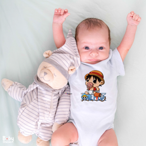Baby Onesies PH Luffy One Piece Anime Baby Onesie 0-12 months Cotton Newborn Baby Girl Baby Boy Anime Baby Clothes