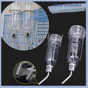 Ditur Little Pet Rat Water Drinking Bottle Hamster Rabbit Dispenser Cylindrical Feeder