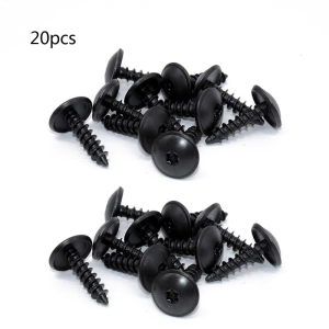 20pc Sunk for Head Self Tapping Arch Torx Screw Stainless Flat for Cross Recessed Suitable for A1 A3 A4L A5 A6L A8 Q3 Q