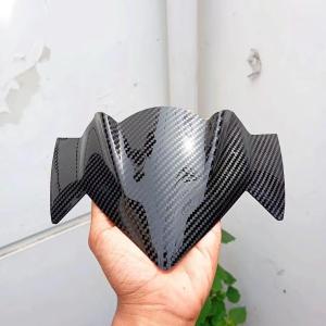 VISOR CARBON HONDA SUPRA GTR 150 VARIASI BAHAN FULL AKRILIK MODEL BATMAN HS55