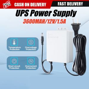 12V 1.5A Uninterruptible Power Supply Mini UPS Battery Backup Outdoor rainproof and power-off emergency power supply for Monitoring equipment
