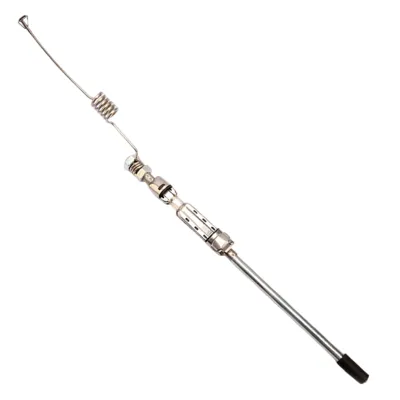 Automatic Spring Fishing Rod Mini Fishing Rod Portable Automatic Spring Sea Fishing Rod with Spinning Reel Heavy Duty Metal Mini Travel Pole for Saltwater Fishing Favorite