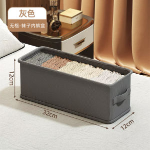 [SG STOCKS] Non-Woven Drawer Organizer / Compartments with Transparent Velcro Lid Clothes & Underwear Organizer
