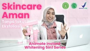 GLOWING DALAM 7 HARI Instant Whitening Series 5In1 BPOM FREE MINI GOLD