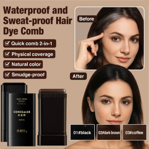 Hairdressing Stick Temporary Quick Use Hair Coloring Comb Natural Coloring Non-sticky Scalp