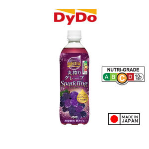 DyDo Mistio - Sparkling Grape Soda (500ml) | Japanese Carbonated Drink | Made in Japan