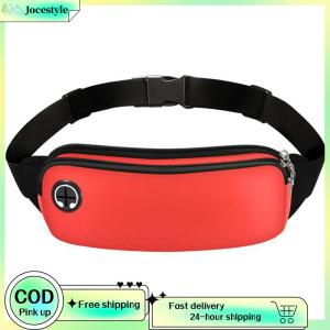 [Jocestyle Outdoor Mall]Lightweight Running Bag Dual-Layer Marathon Jogging Cycling Bag Breathable Fashion Waist Pack for Fishing Travel Running