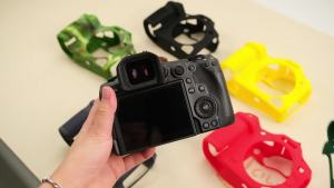 R5 Mark II Soft Rubber Silicone Case For Canon EOS R5 Mark II R5ii Armor Camera Body Cover Skin