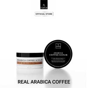 DSAVIOR Body Scrub 3x Brightening Real Arabica Coffe 200g - Lulur Mandi - Mencerahkan Kulit / NASA GROSIR