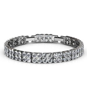 Her Jewellery Glamour Bracelet - Luxury Crystal Embellishments plated with 18K Gold
