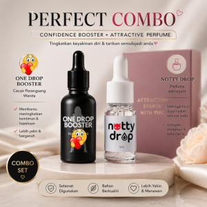 Perfect Combo One Drop Booster Notty Drop Perfume Attraction Starts With You