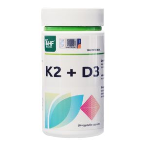 NHF Vitamin K2 + D3 Bone Strength Calcium Absorption Heart Support | 10/60 Capsules