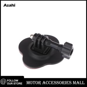 💖💓【Special price】💖💓Asahi Motor 3 4ชิ้นอุปกรณ์กล้องกีฬาทั่วไปติดหมวกกันน็อคยืดหยุ่นสำหรับ GoPro 13 12 11 10 9 Insta360 X4 X5 Ace Pro ฐานกาวแบนโค้ง