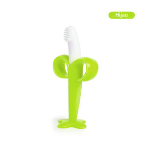 Payoe gigitan bayi bahan silikon teether bayi Banana