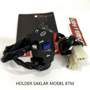SAKLAR HOLDER MODEL KTM UNIVERSAL KLX CRF CB WR KX YZ VIXION SONIC VERZA XSR R15 R25 XABRE PCX ADV