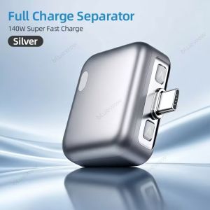 Type-C 140W Bảo vệ pin kết nối vật lý Bảo vệ chống quá tải để sạc qua đêm an toàn Sạc tự động thông minh