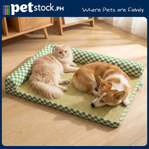 Ice Rattan Cooling Bed Ice Pad Mat for Puppy Kitten Summer Cooling Mat Sleeping Beds Self Cooling Pad