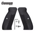 Guuun Grips CZ 75 Grips Thin OPS Texture Full Size CZ75 SP-01 Tactical G10 Grips. 