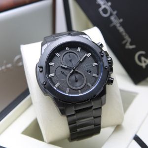 (BISA COD) Jam Tangan Pria Alexandre Christie AC 6583 AC6583 Garansi Resmi 1 Tahun - Stainless Steel