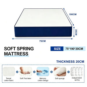 Rarus Memory Foam Mattress Breathable Mattress Knitted Fabric Mattress High Resilience Foam Mattress