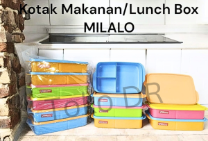 Kotak Makanan / Lunch Box Milano / GBUplast / Plastik