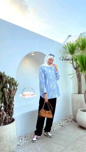 GAGIL BY OVA TUNIK ATASAN VANIA LINEN PREMIUM