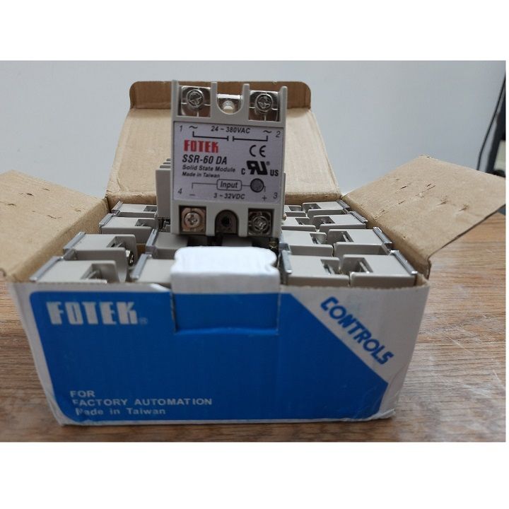 Fotek SSR 40DA Rơ le bán dẫn, rơ le rắn 40A