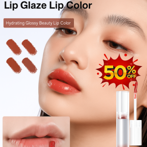【FAMMY FAEY】Glossy Moisturizing Lip Glaze Moisturizing Locking Color Easy to Color Whitening Student Goddess Mirror Lip Glaze光感水润唇釉