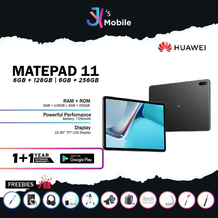 HUAWEI Matepad 11 (6GB RAM 128GB ROM) - Original HUAWEI Malaysia | Lazada