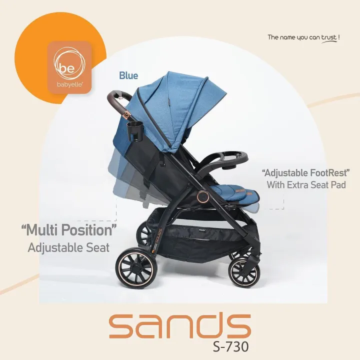 Kereta%20Bayi%20Stroller%20Babyelle%20Sands%20S730%20One%20Hand%20Folding%20System%20-%20Image%203