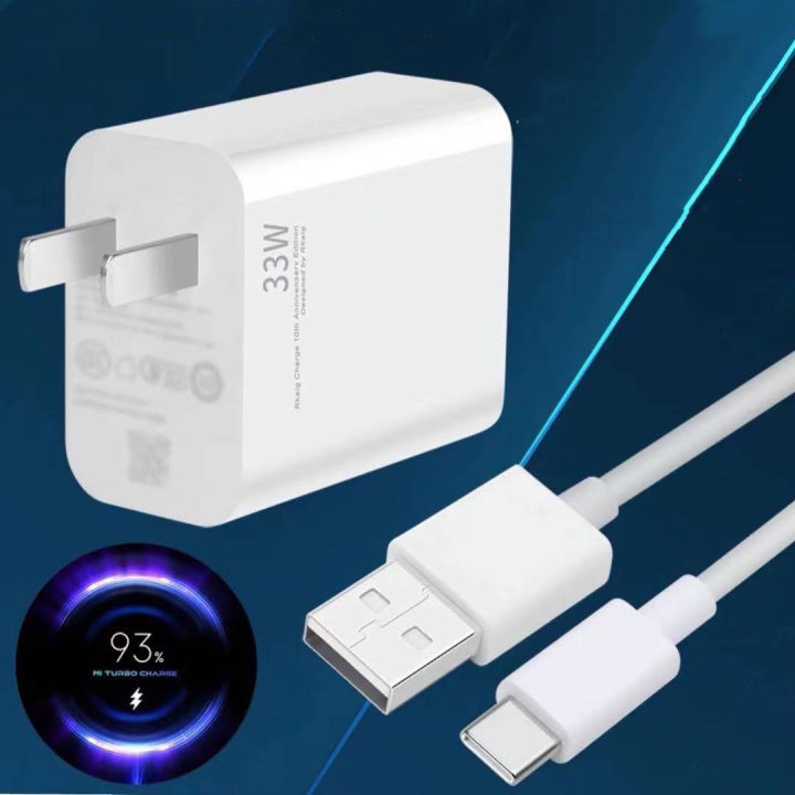 27W Original Fast Charger Travel Charger Type C Micro USB Data Cable For  Xiao Mi Red Mi Andriod Phone Lazada PH