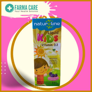 NATURELINE LIQUID KIDS VITAMIN D3 120ML