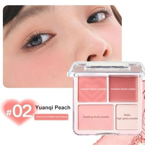 Yicenmy [2 ~ 3วันจัดส่ง] Ms-53แปรงแต่งหน้า Miss Lara ปากกาเน้นข้อความและอายแชโดว์ชุดปากกาเน้นข้อความ3สีในชุดสีพาเลตต์เพิ่มความกระจ่างใสสำหรับใบหน้าขนาดกะทัดรัด