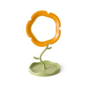 RTH05 Cute Sunflower Shaped Dressing Mirror Classic Detachable  Makeup Mirror Decor Mirror 360 Degree Rotation Table Mirror Women