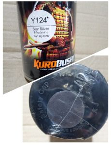 Pilok Pilox Cat Samurai Star Silver Y124 * Silver 400ml Pylok Cat Semprot Samurai Paint