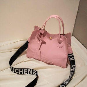 IELGY Túi Xách Đeo Chéo Vai Dung Tích Lớn Thường Ngày Phong Cách Phương Tây Đơn Giản Thời Trang Hàn Quốc