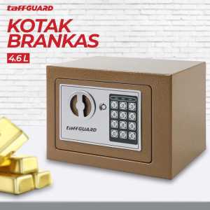 COD KIRIM CEPAT TaffGUARD Kotak Brankas Uang dokumen Hotel Mini Password Safe Deposit Box 4.6L - 17E
