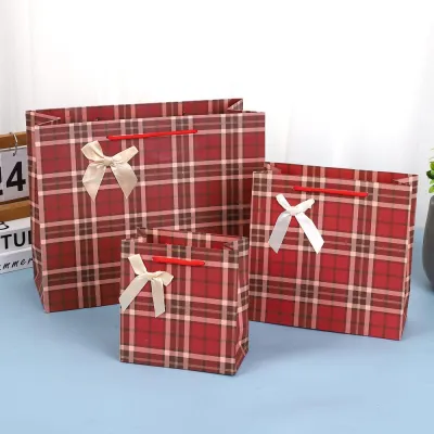 (STO67) Paper Bag Shopping Bag Gift Bag Retail Bag Colour Kraft Paper Bag Wedding Birthday Bag