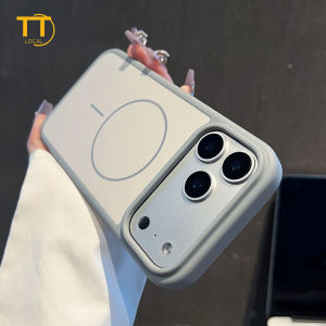 Tri-Town Matte Magnetic Phone Case for IPhone 18 17 16 11 12 13 14 15 Pro Max Shockproof Back Cover