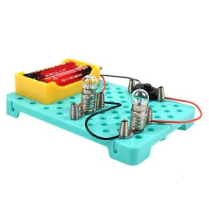 Series and Parallel Circuit Experiment Device Electronics Experiment Board For School Lab Classroom Physics Teaching Aid