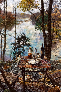 Tranh Phong Cảnh - Vẽ Tay Theo Yêu Cầu - Acrylic Sơn dầu - VIETSMART ART