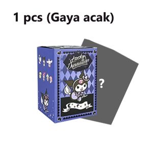 BETTIE Blind Box Kuromi / San Rio Kotak Buta Acak Kotak Boneka/Kuromi Kotak Buta Acak Kotak Boneka