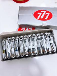 Gunting kuku 777 medium ujung miring isi 24 pcs