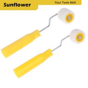 🎀🎁【Special price】Sun แปรงทาสีขนาดเล็กสำหรับประตูและเพดานแปรงขนสัตว์ทาสีขนาดเล็กพิเศษแปรงตกแต่งขอบลูกกลิ้งซ่อมแซมผนัง