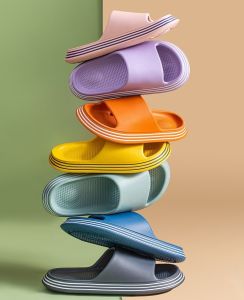Sandal Rumah Pria Wanita Ringan Empuk Anti Slip Colorful Tebal Nyaman EVA KSP019