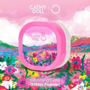 เคที่ดอลล์ แป้งไฮไลท์กลิตเตอร์ บลูมมิ่งฟลอร่า 10g Cathy Doll Give Me Museums Blooming Flora Glitter Powder